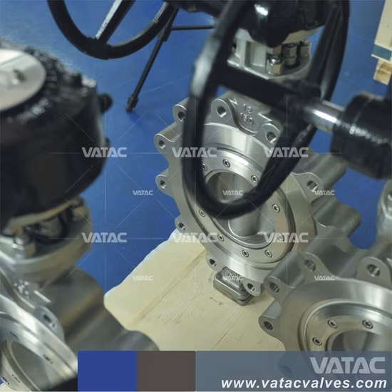 Pneumatic Control Wafer Pneumatic Actuator Stainless Steel Butterfly