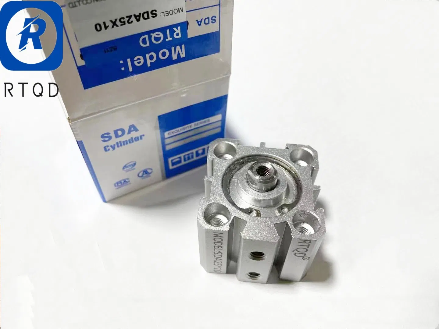 Pneumatic Actuator Double Acting China supplier Double Shaft Pneumatic Cylinder Air Cylinder Pneumatic Accessories Pneuamtic Sda Series Sda25X10